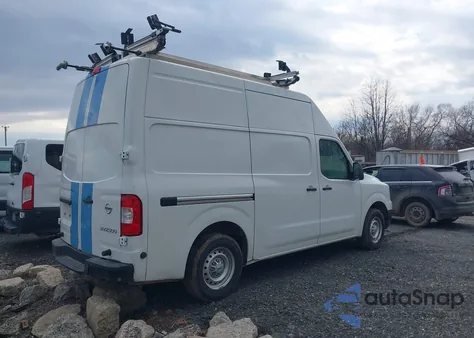 2017 Nissan Nv Cargo Nv2500 Hd S V6 z USA, uszkodzony, nr VIN 1N6BF0LY3HN804328